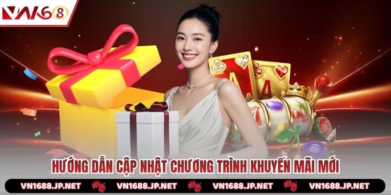 Hướng dẫn cập nhật chương trình khuyến mãi mới